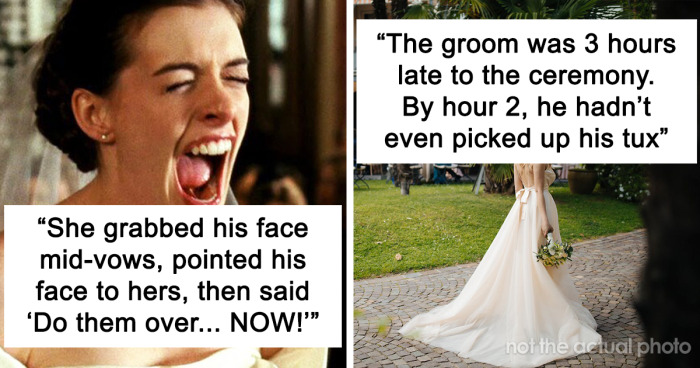 “Groom Was Gay. Bride Was Not”: 30 Of The Wildest Weddings That Event Staff Have Ever Witnessed