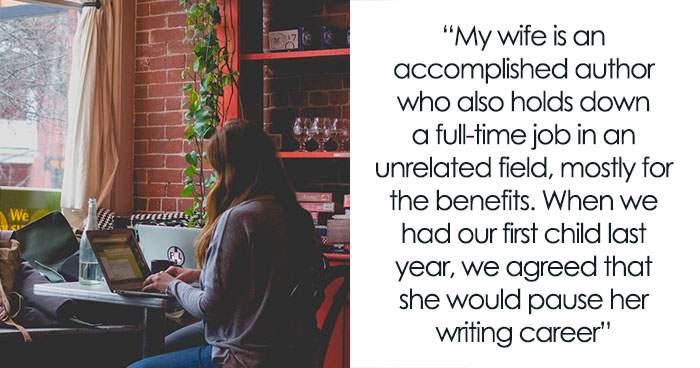 Man Gets Dragged Back To Earth After Venting Over Wife Writing $100K-Earning Novel In Secret