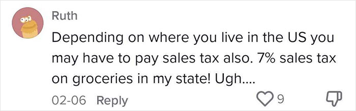 Woman Breaks Down Price Difference Of Food Between UK And US, Goes Viral Woman Breaks Down Price Difference Of Food Between UK And US, Goes Viral