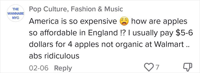 Woman Breaks Down Price Difference Of Food Between UK And US, Goes Viral Woman Breaks Down Price Difference Of Food Between UK And US, Goes Viral