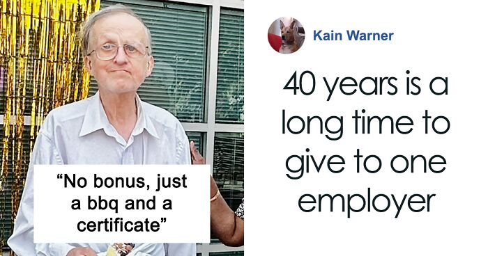 Worker Raises $36,000 For Colleague’s Retirement Fund After He’s Offered A BBQ And Certificate