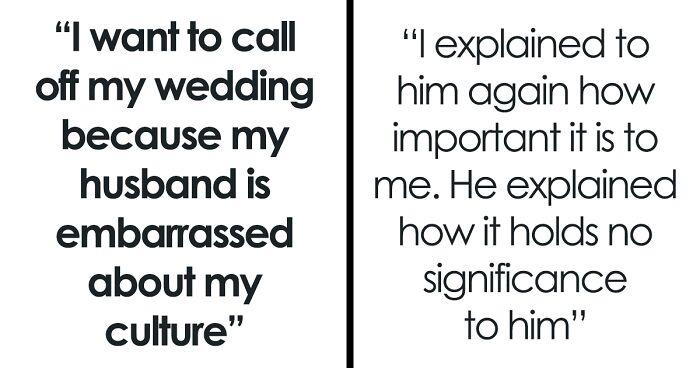 Woman Wants To End Marriage After Learning American Man Feels Embarrassed By Her Culture