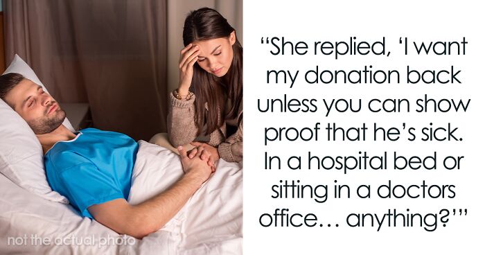 Friend Comments That This Woman’s Husband Is Not Even Sick, Gets Disgusting Proof