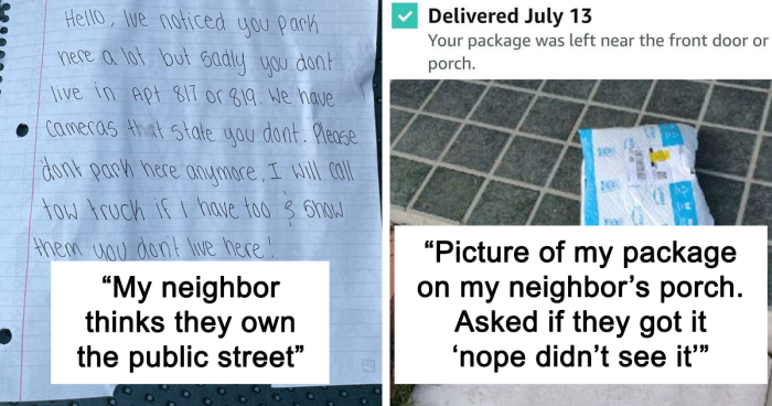 38 Pics Of Neighbors From Hell Who Got Shamed On This Online Community