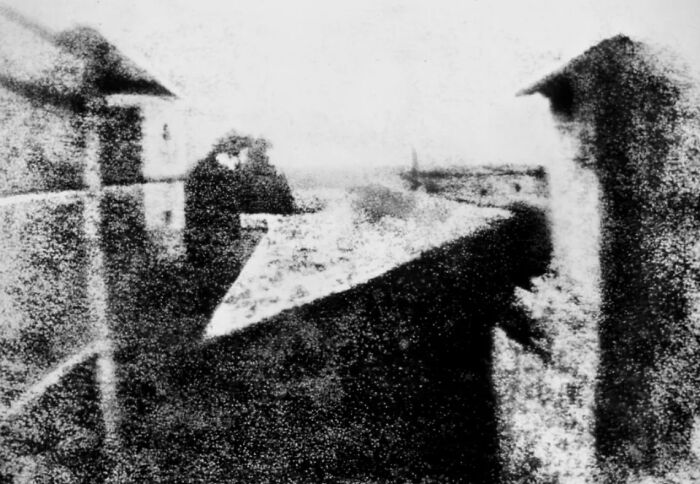La primera foto tomada, 1826