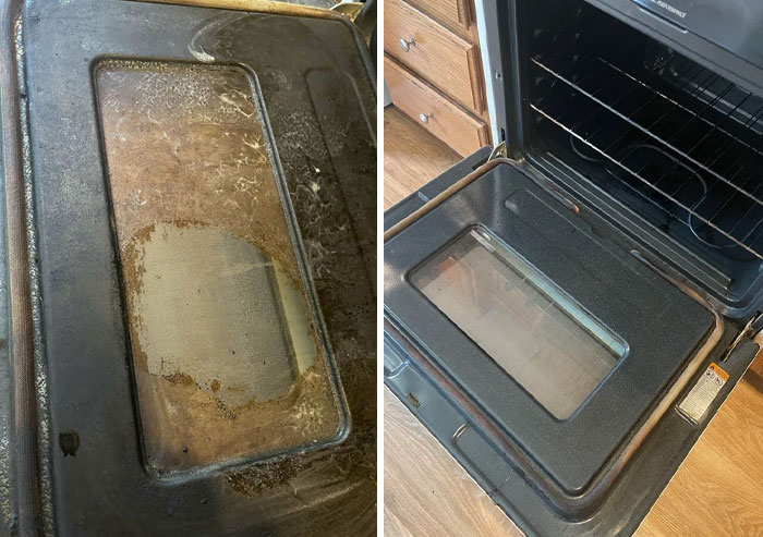 Used Easy-Off On A Very Old Oven