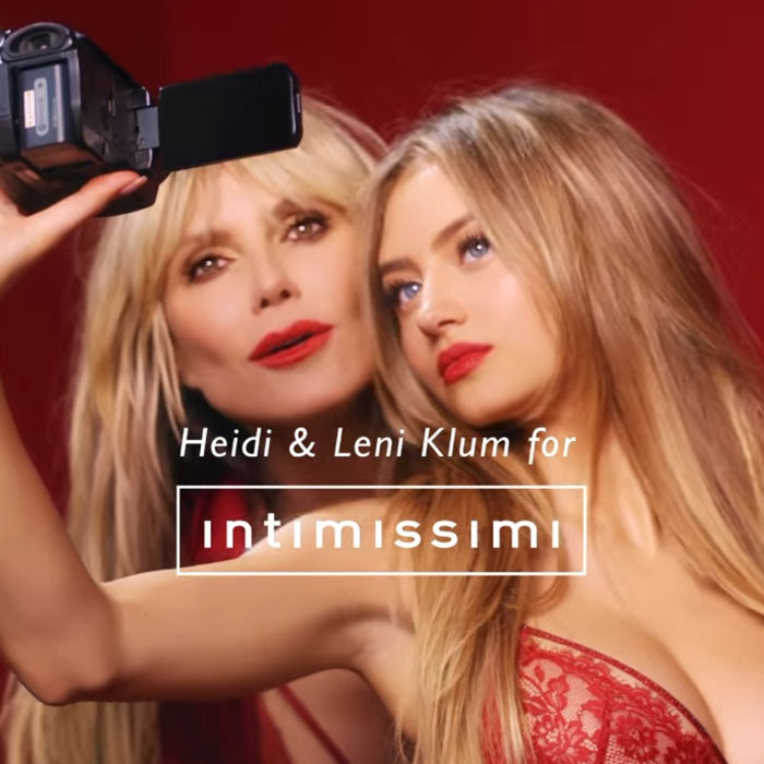 “It’s Sick”: People Slam Heidi Klum’s Christmas Lingerie Shoot With Teenage Daughter