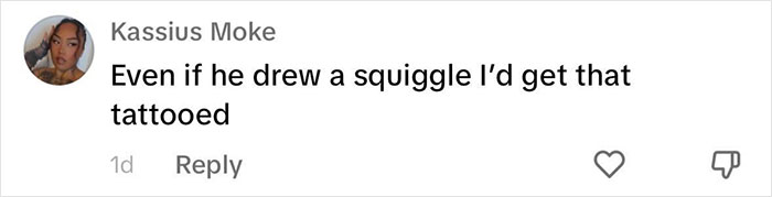 Comment on a post about Daniel Radcliffe's Deathly Hallows drawing and tattoo. Comment on a post about Daniel Radcliffe's Deathly Hallows drawing and tattoo.