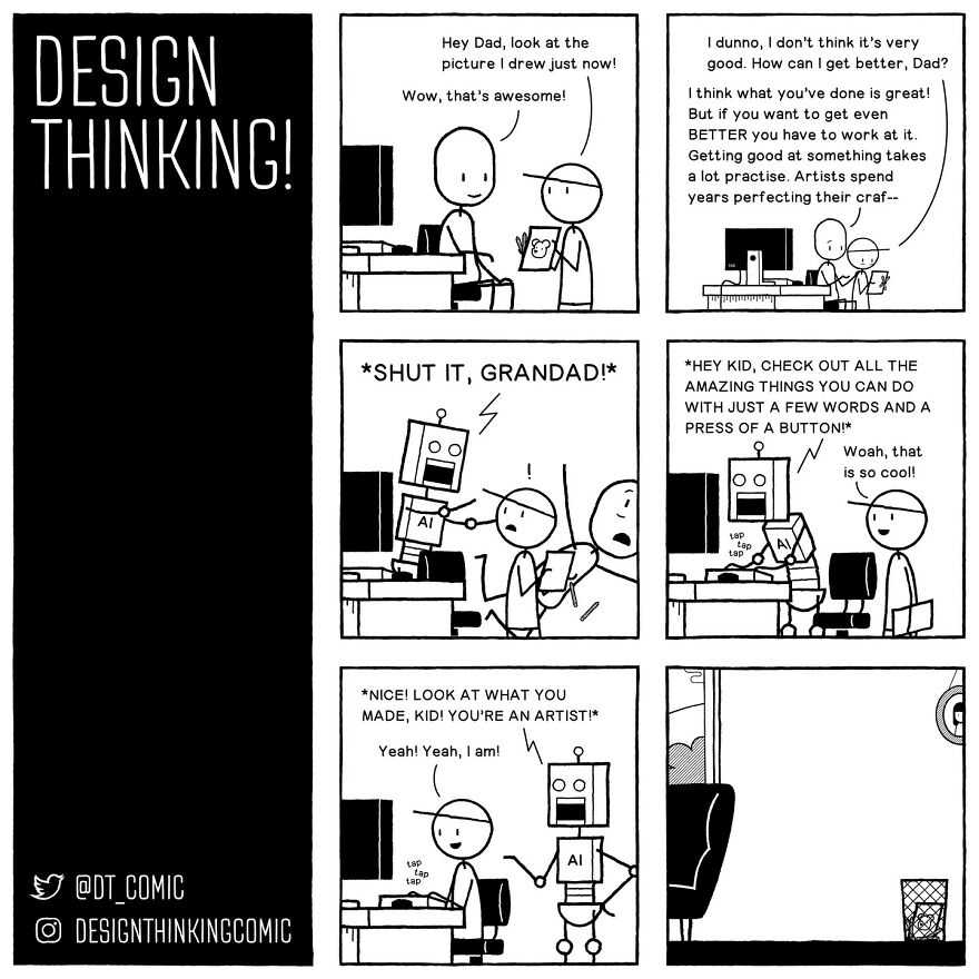 Design Thinking Comic