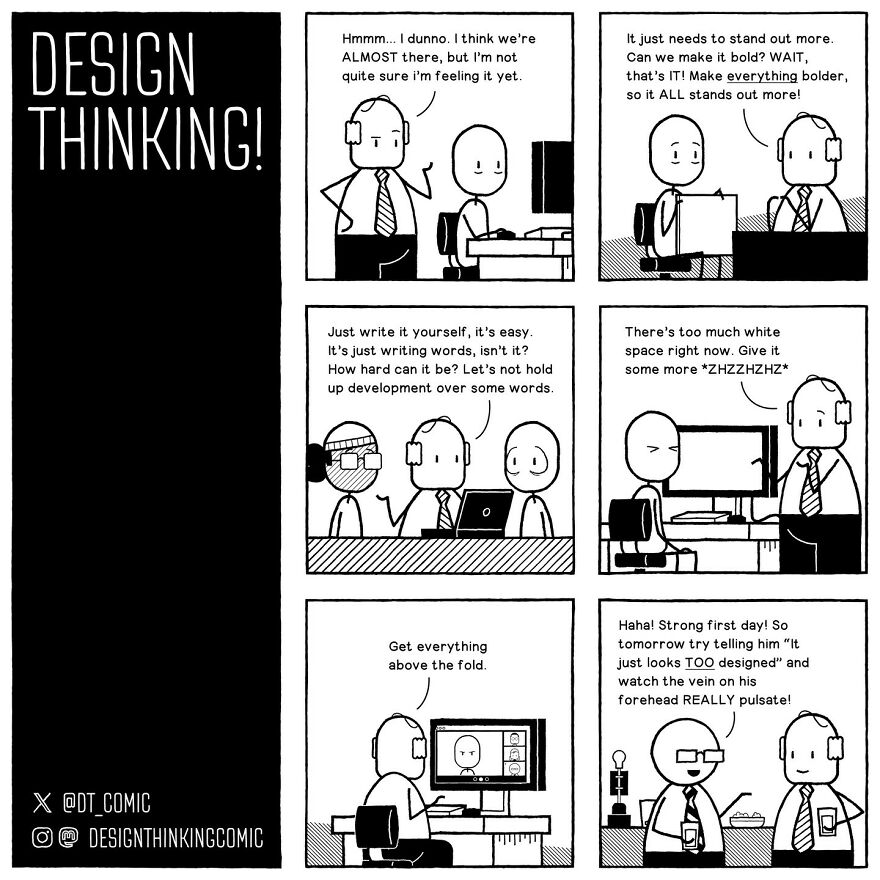 Design Thinking Comic