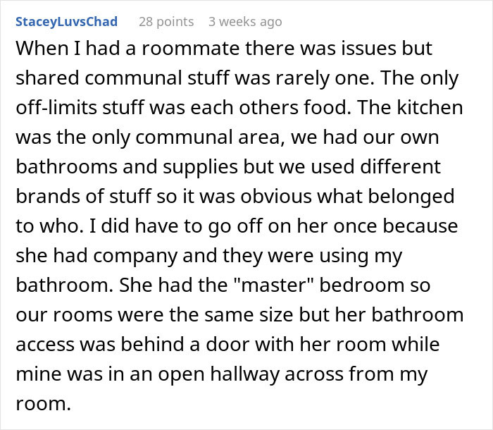 Woman Teaches Entitled Roommate How “Don’t Touch My Things And I Won’t Touch Yours” Really Works Woman Teaches Entitled Roommate How “Don’t Touch My Things And I Won’t Touch Yours” Really Works