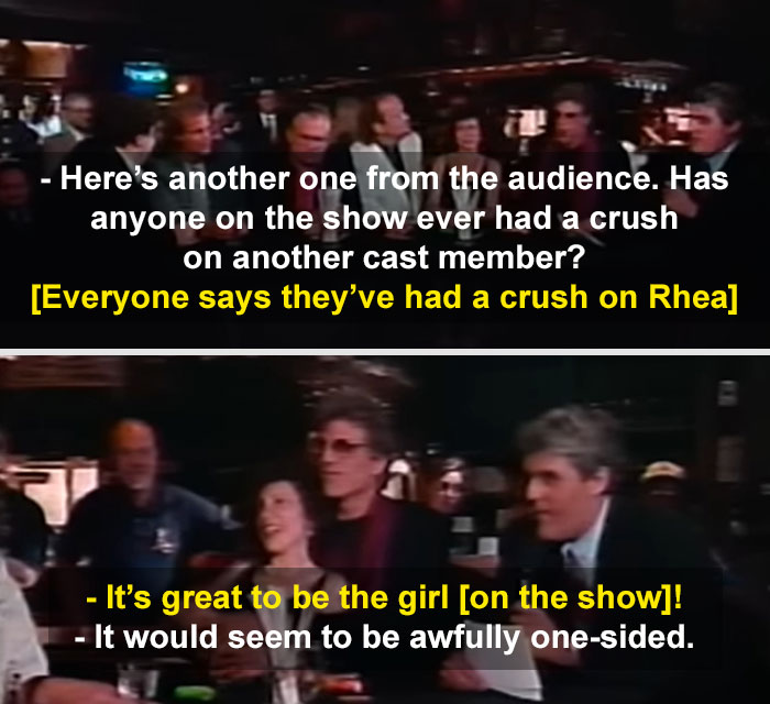 Jay Leno And The Cast Of Cheers