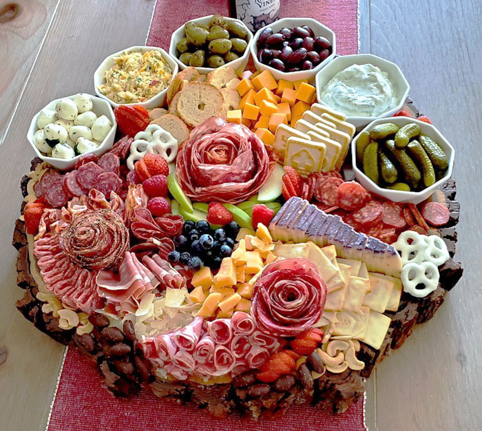 My Wife's First Attempt At A Charcuterie Board. How'd She Do?