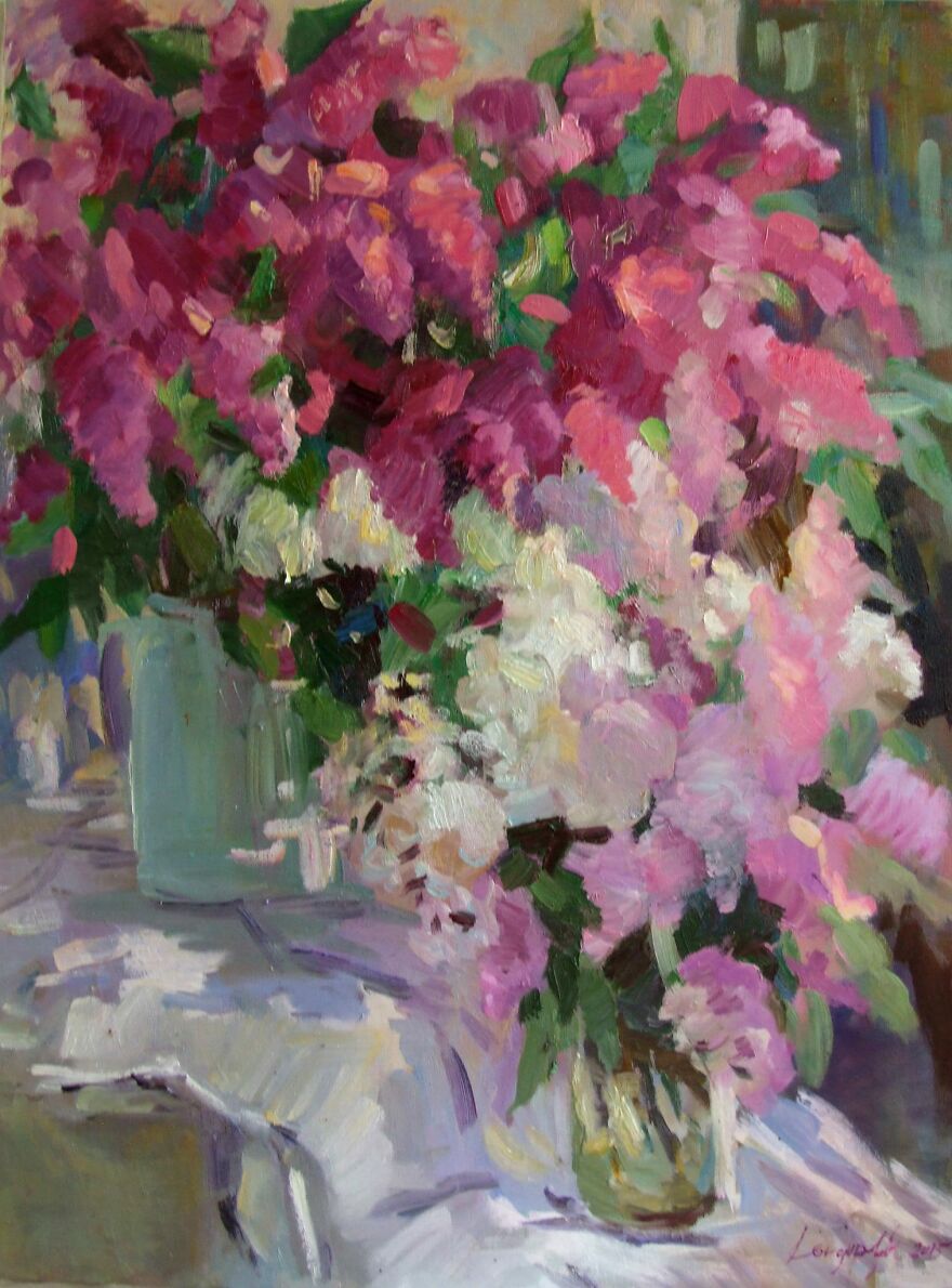 She Is An Artist Who Paints In The Open Air (40 Pics) She Is An Artist Who Paints In The Open Air (40 Pics)