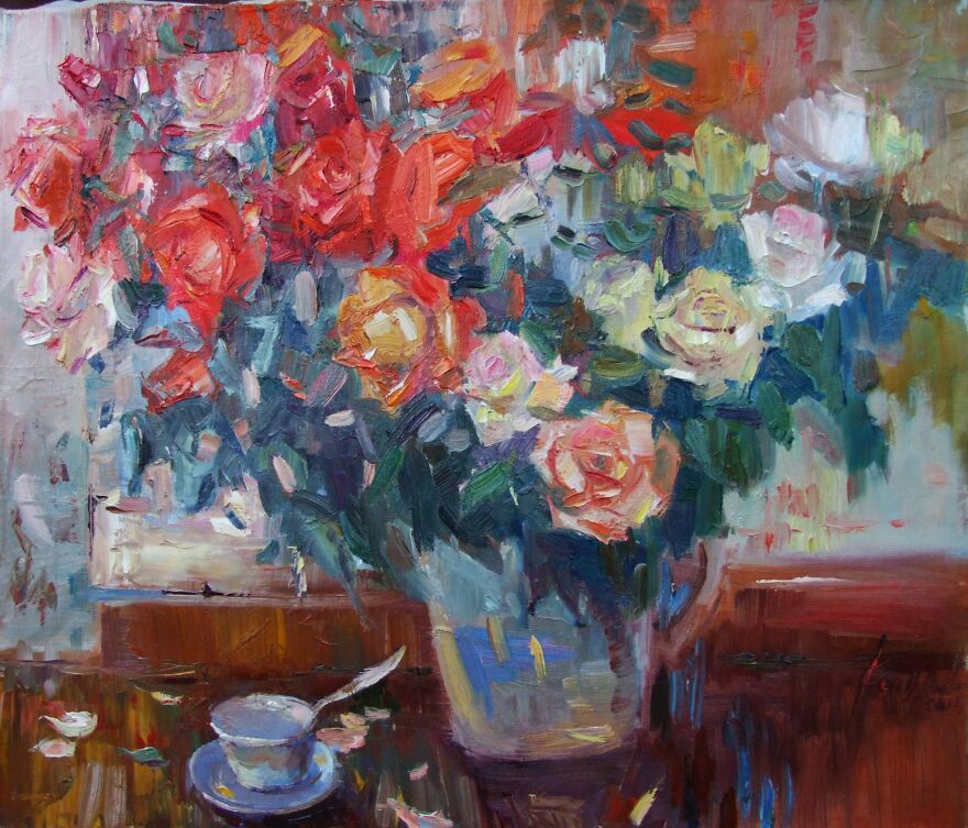 She Is An Artist Who Paints In The Open Air (40 Pics) She Is An Artist Who Paints In The Open Air (40 Pics)