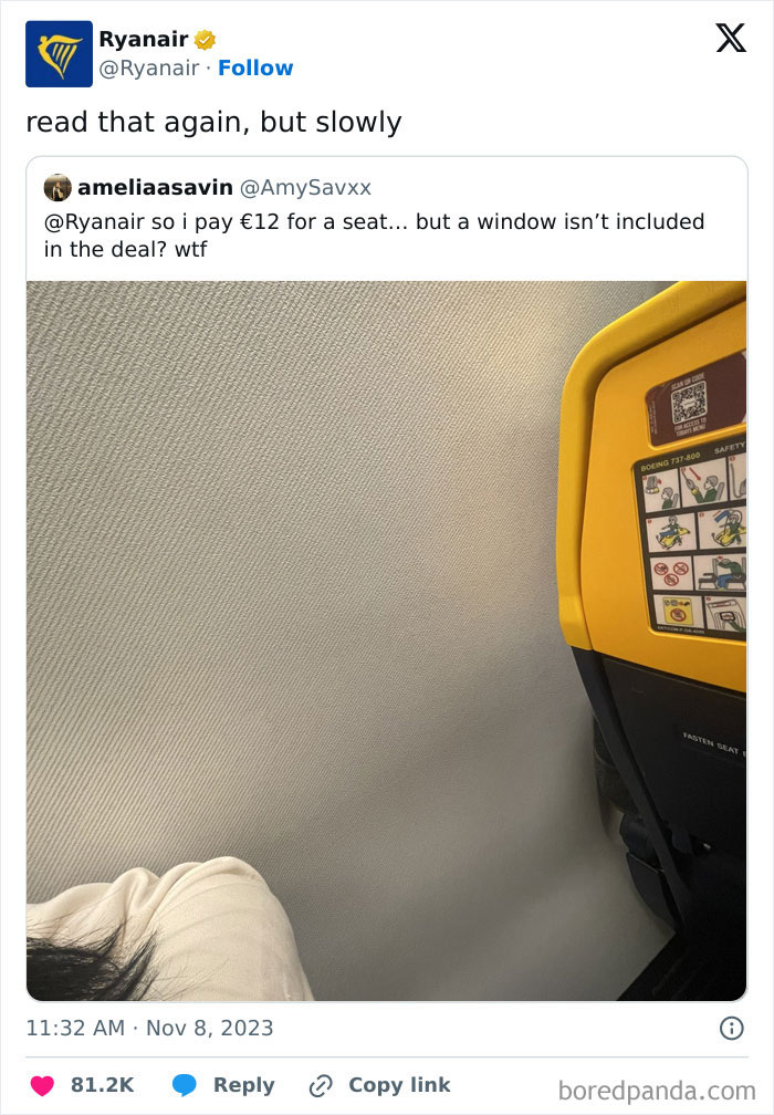30 Of The Most Savage Roasts From Ryanair's Social Media