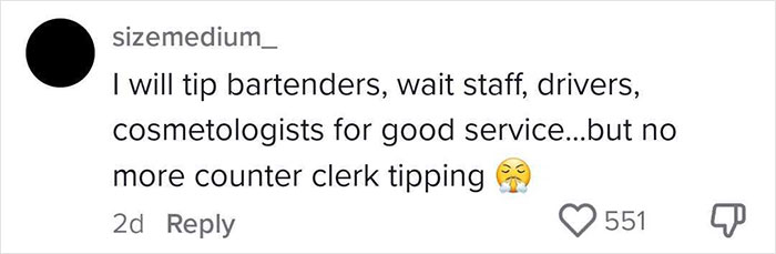 "I'm Done": Guy Refuses To Tip Anymore