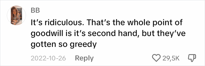 Woman Flabbergasted At Goodwill Prices, Calls Them Out By Sharing Real Examples Woman Flabbergasted At Goodwill Prices, Calls Them Out By Sharing Real Examples
