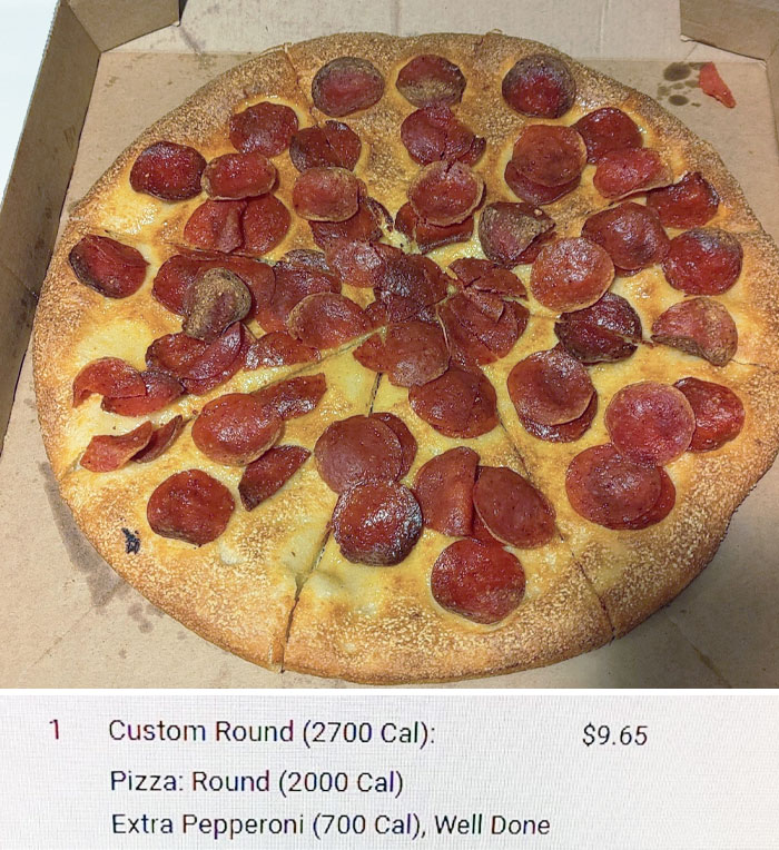 Our Pizza Came With No Cheese And Sauce