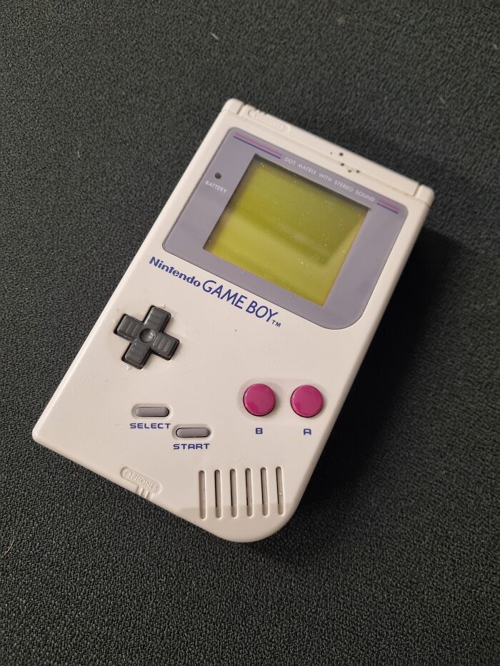 Not As A Grown Up - But The First Thing I Bought As A Kid With My Earned Money (Doing Some Chores For Neighbours): It Was 1989 And I Bought A Game Boy. Still Have It