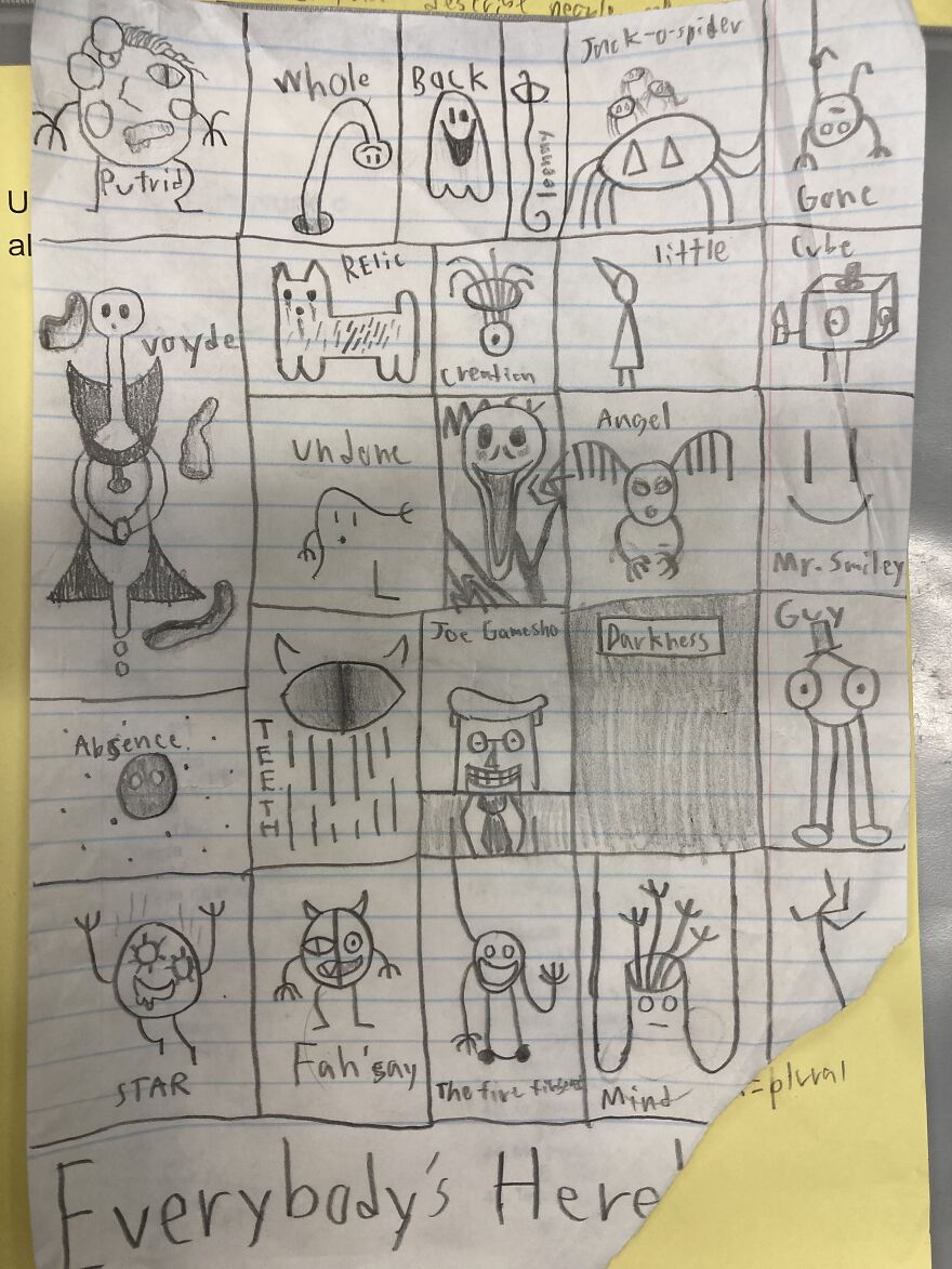 24 Unique Characters I Drew