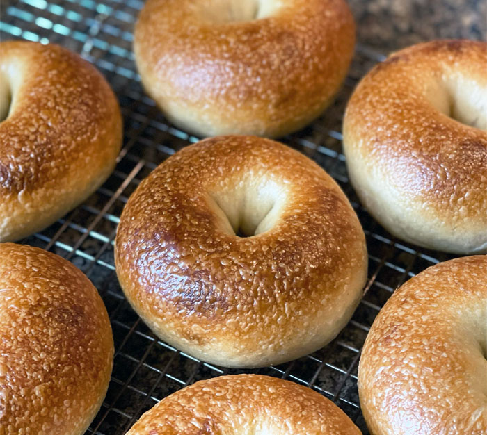 Bagels I Made Yesterday