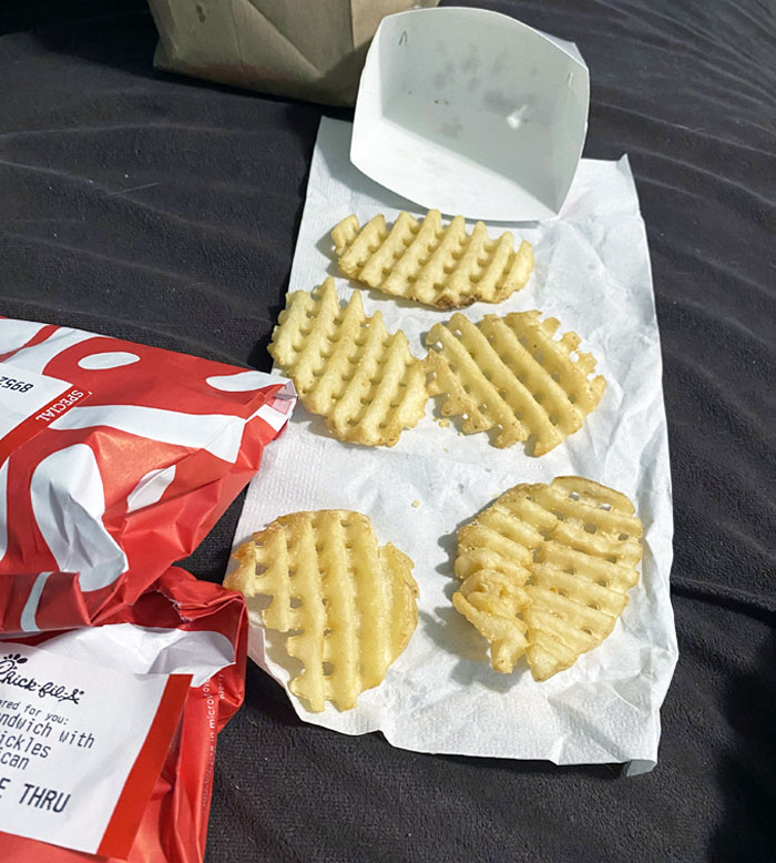 My "Medium Fries" Had Only 5 Fries In It