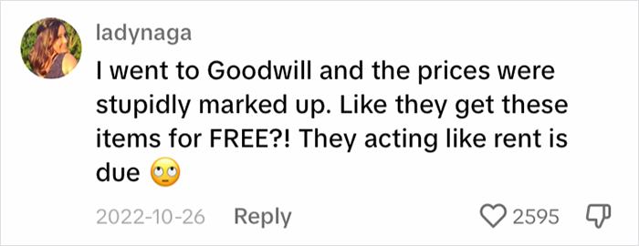 Woman Flabbergasted At Goodwill Prices, Calls Them Out By Sharing Real Examples Woman Flabbergasted At Goodwill Prices, Calls Them Out By Sharing Real Examples