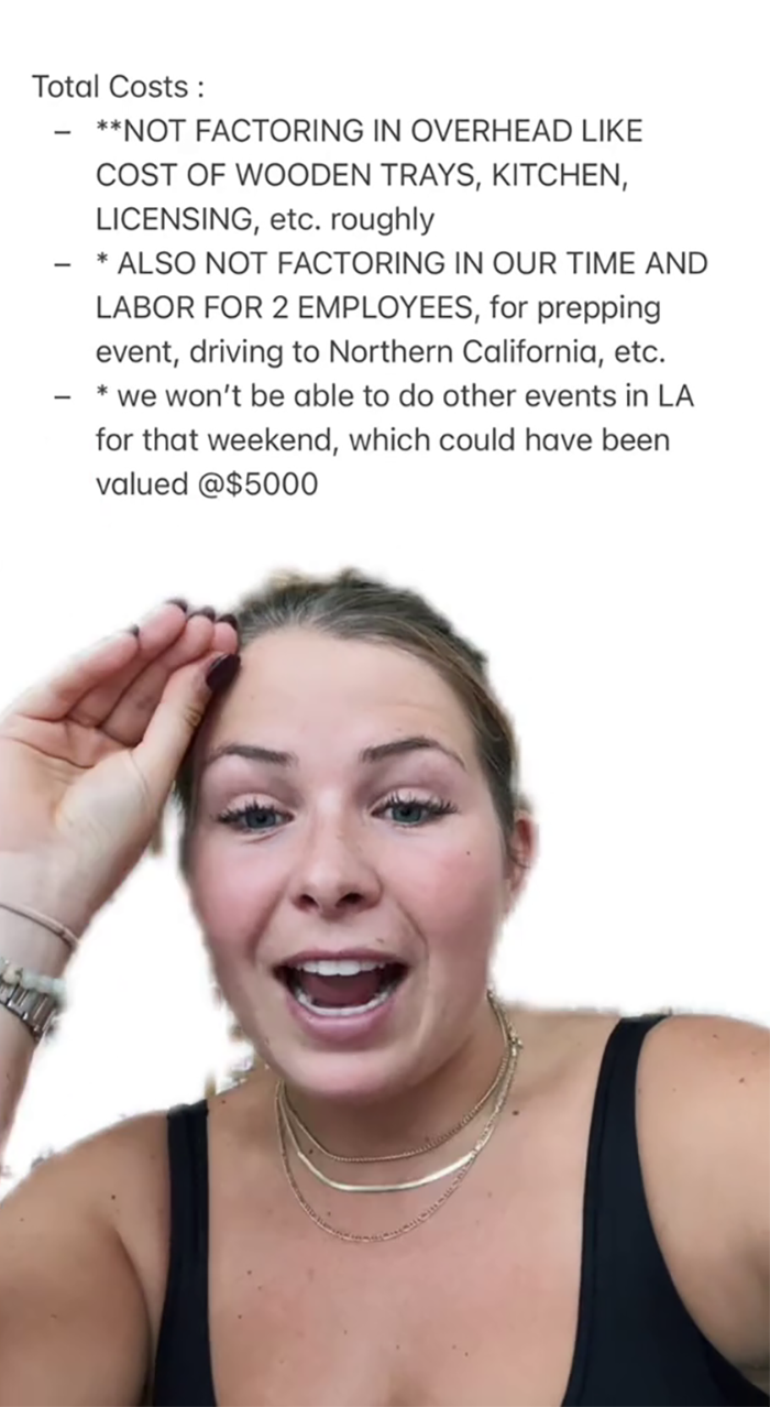 Woman Charges $7,000 For A Cheese Board, Gives The Cost Breakdown After People Freak Out
