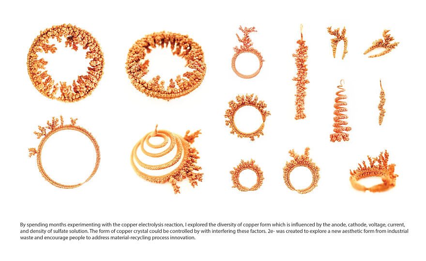 2e-: I Came Up With An Aesthetic Solution Of Copper Waste 2e-: I Came Up With An Aesthetic Solution Of Copper Waste
