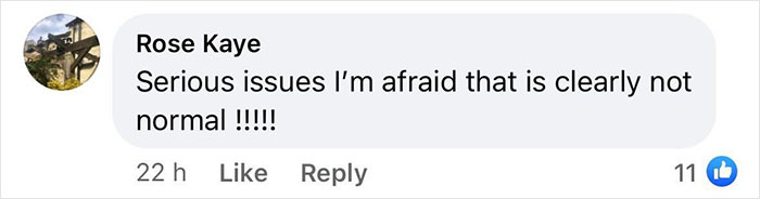 Comment criticizing a woman's inked look and body modification choices. Comment criticizing a woman's inked look and body modification choices.