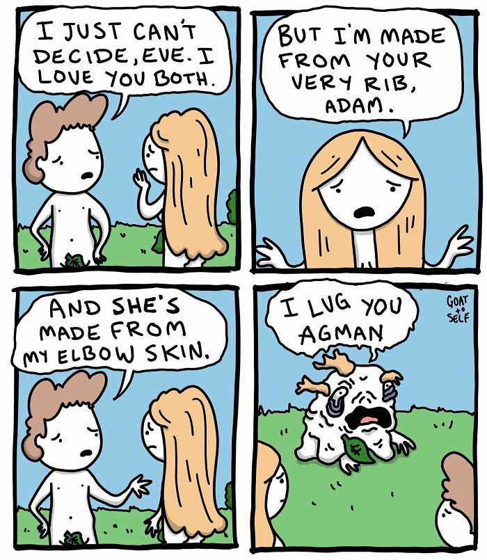 A Comic About Adam And Eve