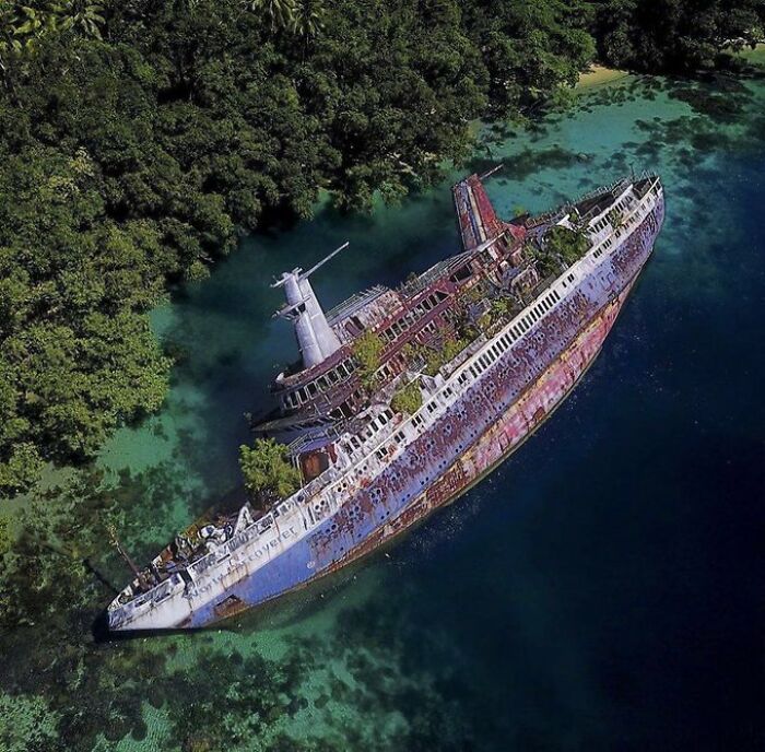 Abandoned Cruise Ship