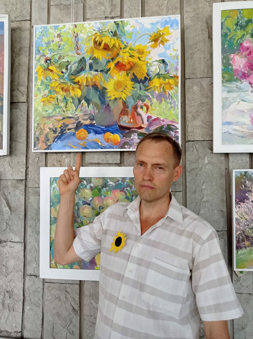 She Is An Artist Who Paints In The Open Air (40 Pics) She Is An Artist Who Paints In The Open Air (40 Pics)