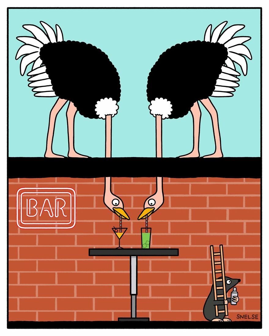 43 New Twonk Comics Quirky Illustrations Full Of Clever Punchlines