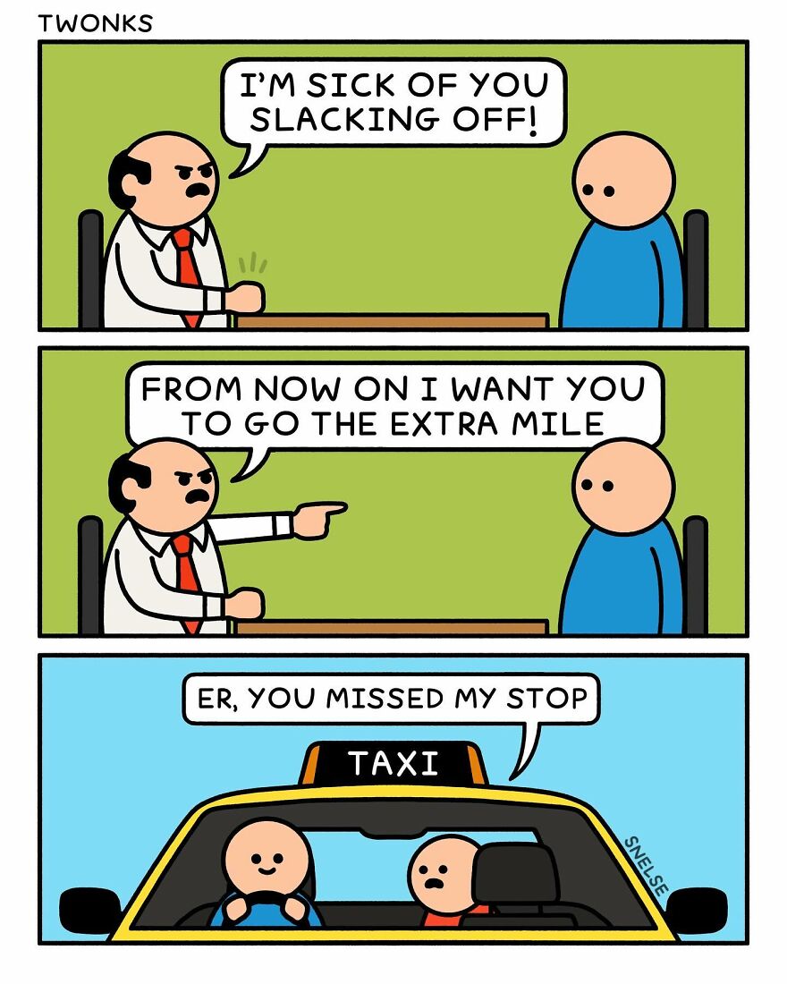 43 New Twonk Comics Quirky Illustrations Full Of Clever Punchlines