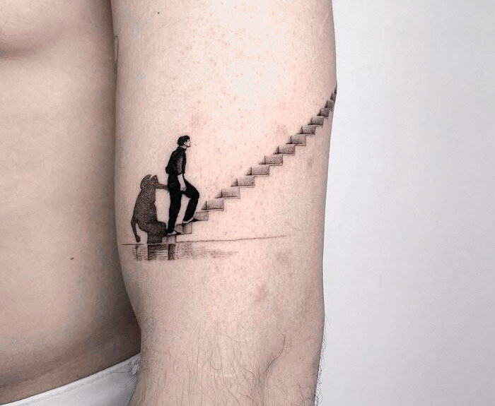 The Truman Show-Inspired Tattoo