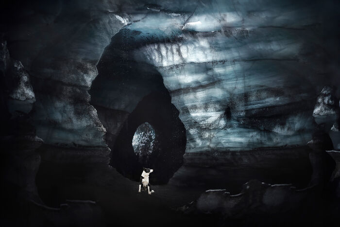 Ice Cave At Katla 