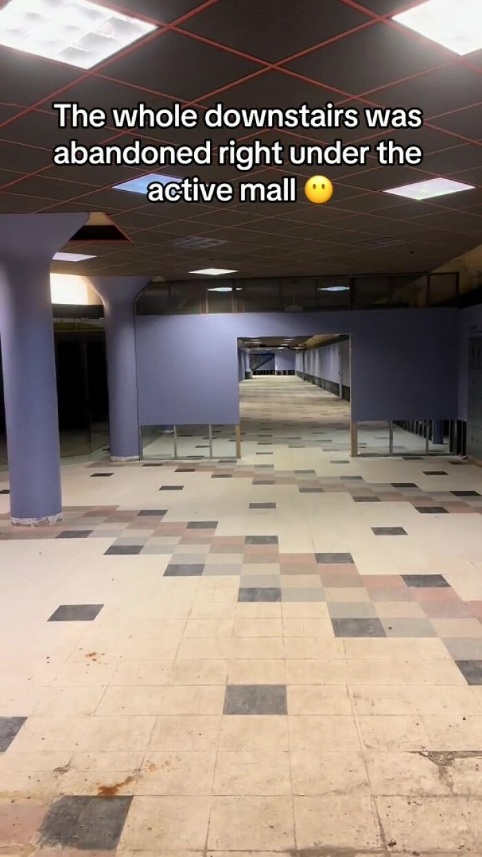 Video Uncovering Supposedly Abandoned Rooms Under A Working Mall Goes Viral With Over 16M Views