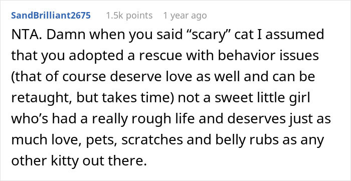 Sister Freaks Out Over Brother's 'Demonic' Cat, Bans Him From Seeing Her Kids Unless The Cat Goes Sister Freaks Out Over Brother's 'Demonic' Cat, Bans Him From Seeing Her Kids Unless The Cat Goes
