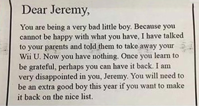 People Online Are Cracking Up Over This Kid's Honest-To-The-Core Letters To Santa People Online Are Cracking Up Over This Kid's Honest-To-The-Core Letters To Santa