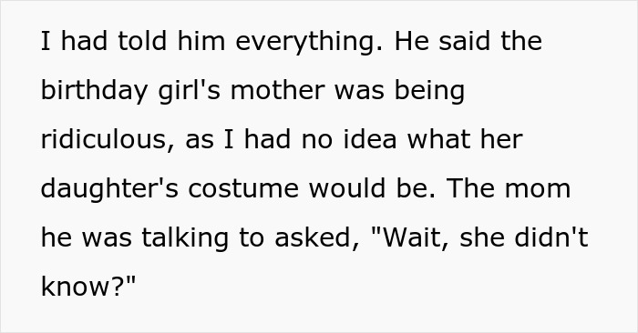 Woman Refuses To Change Her Daughter's Dress At A Birthday Party Just To Satisfy Entitled Mom