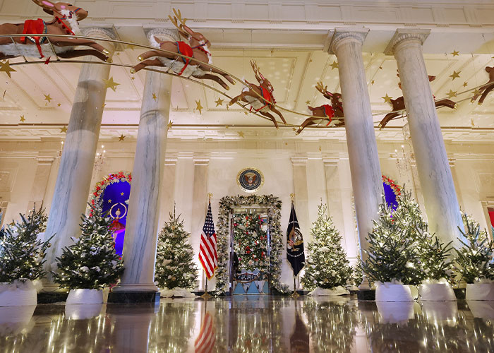 Experts React To Jill Biden And Melania Trump’s Dramatically Different White House Christmas Decor