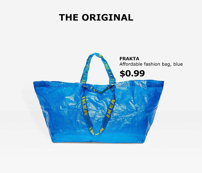 IKEA Shares Hilarious Comeback To Balenciaga’s $925 “Towel Skirt” IKEA Shares Hilarious Comeback To Balenciaga’s $925 “Towel Skirt”