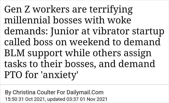 "Gen Z Workers Demand Bosses Are Decent People"