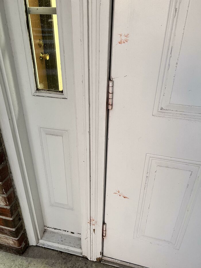 Got Home And Found Random Blood Splotches On My Door