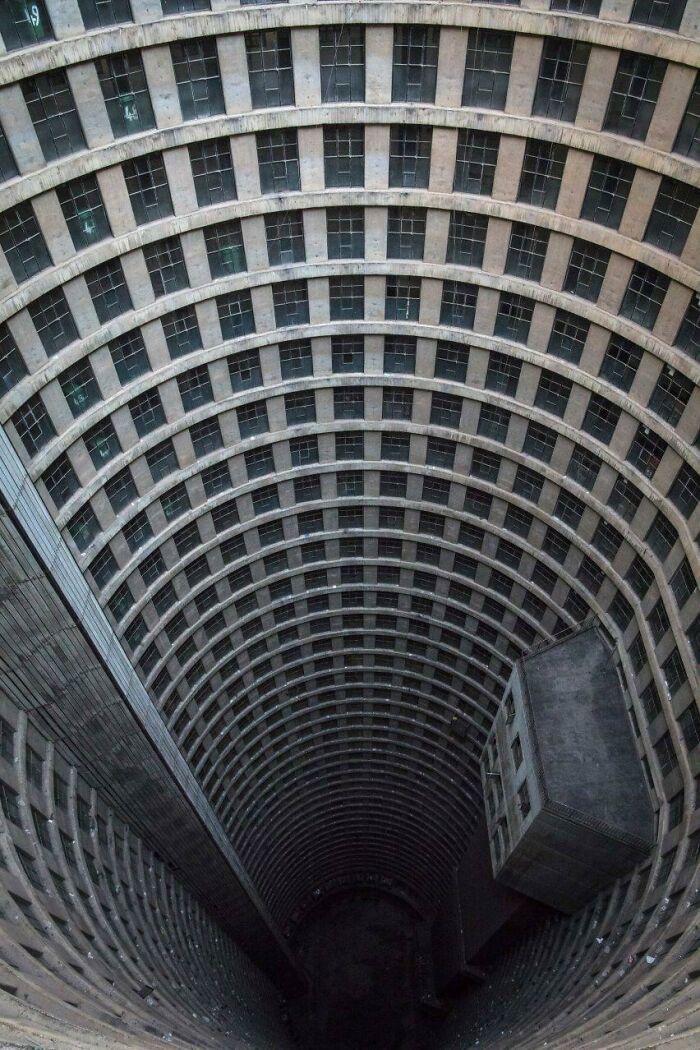 Inner View Of Ponte City Apartments In Johannesburg, South Africa