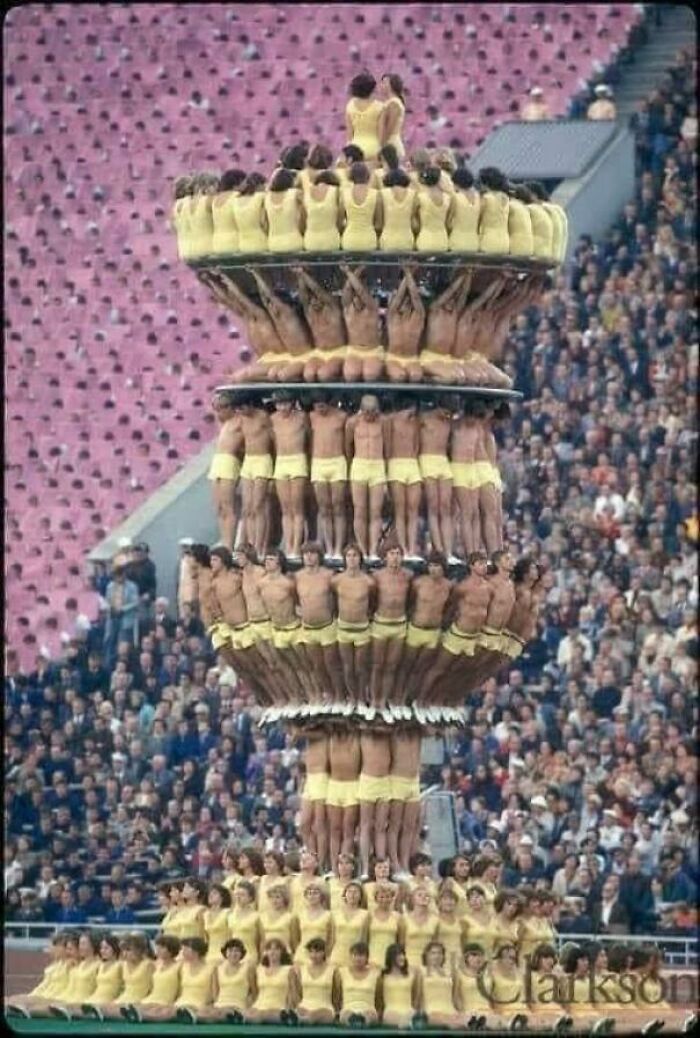 Opening Ceremony Of The Olympics In 1980 At Moscow
