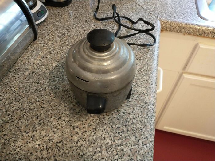 GF's Egg Poacher Is About 60 Years Old