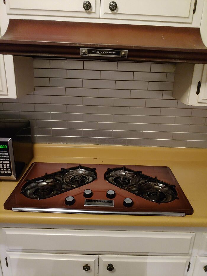 You Ever Seen A Stove Top Version Of A 1970s Okeef And Merritt With A Range